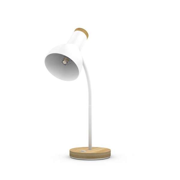 Table Lamp, made of beechwood, shielded Table Lamp, made of beechwood, shielded