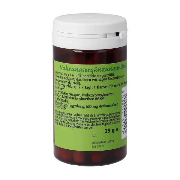 BioPräp Hyaluronic Acid Capsules 300mg - with MSM - buy