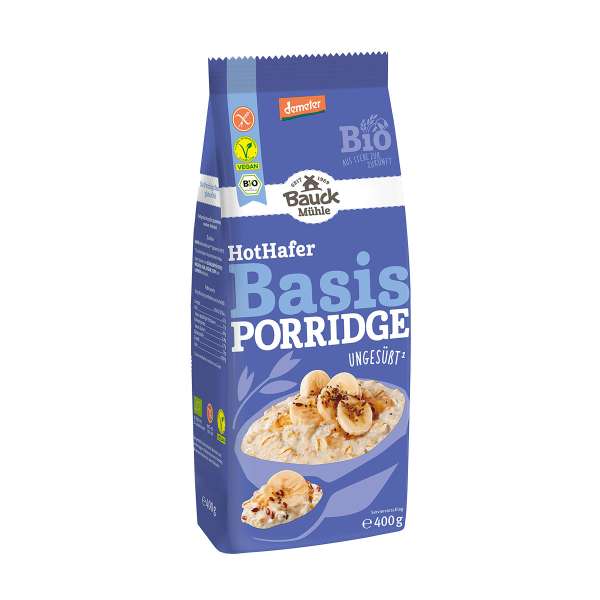 Bauckhof Bio Porridge for a gluten-free breakfast Bauckhof Bio Porridge for a gluten-free breakfast