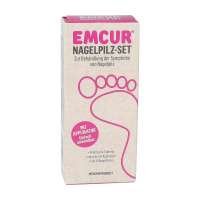 EMCUR nail fungus set for the treatment of symptoms of nail fungus EMCUR nail fungus set for the treatment of symptoms of nail fungus