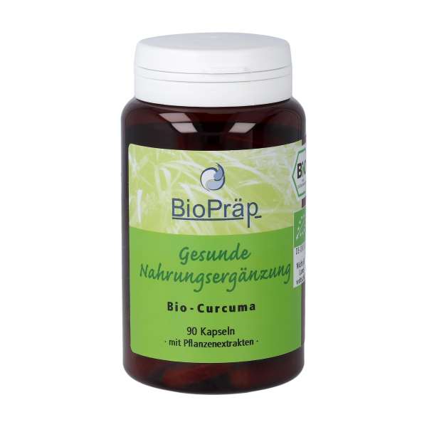 Curcuma organic capsules, 90 pieces