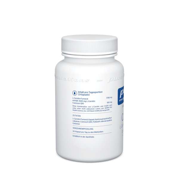Pure Encapsulations Nutritional Supplements Q10 & L-Carnitine Fumarate