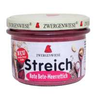 Zwergenwiese organic bread spread horseradish beetroot without gluten Zwergenwiese organic bread spread horseradish beetroot without gluten