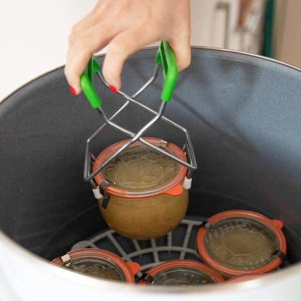 WECK Jar Lifter for Preserving Jars with Non-Slip Handles