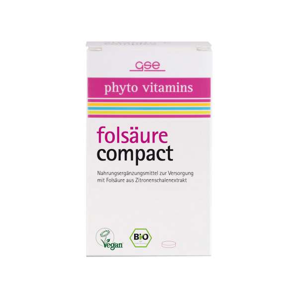 GSE Folic Acid Compact - Organic Folic Acid before Pregnancy GSE Folic Acid Compact - Organic Folic Acid before Pregnancy