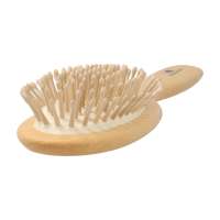 Preview: Hairbrush with rounded wood burls Preview: Hairbrush with rounded wood burls