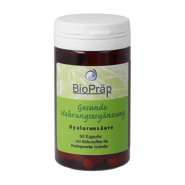 BioPräp Hyaluronic Acid Capsules 300mg - with MSM - buy