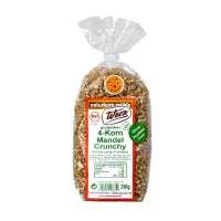 4 grain almond crunchy gluten-free from the natural grain mill Werz 4 grain almond crunchy gluten-free from the natural grain mill Werz