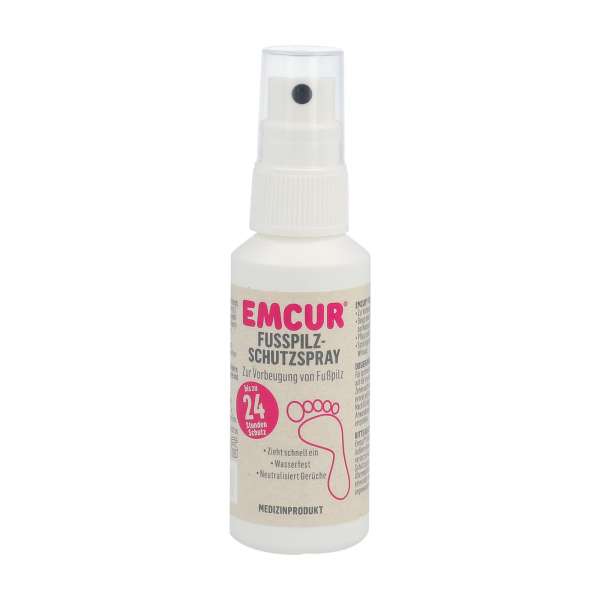 Emcur foot spray against athlete's foot and nail fungus - 24 h protection Emcur foot spray against athlete's foot and nail fungus - 24 h protection
