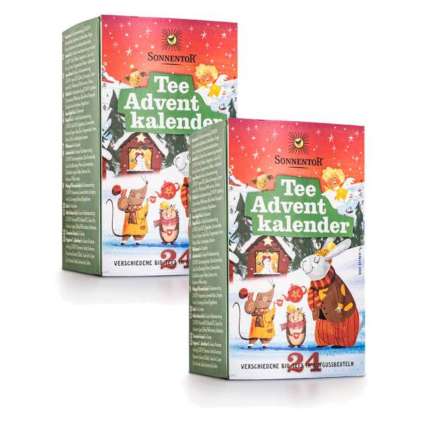 Advent Calendar 2 x 24 Christmas Tea bags Advent Calendar 2 x 24 Christmas Tea bags
