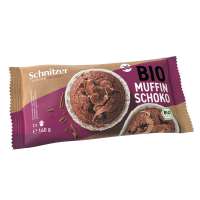 Schnitzer Organic Muffin Dark Chocolate, 140 g