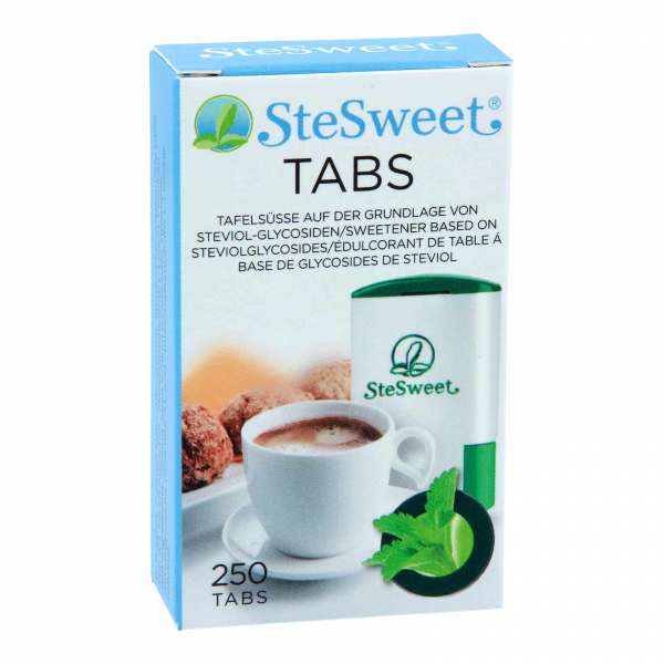 Stevia Tabs in a dispenser, 250 tablets Stevia Tabs in a dispenser, 250 tablets