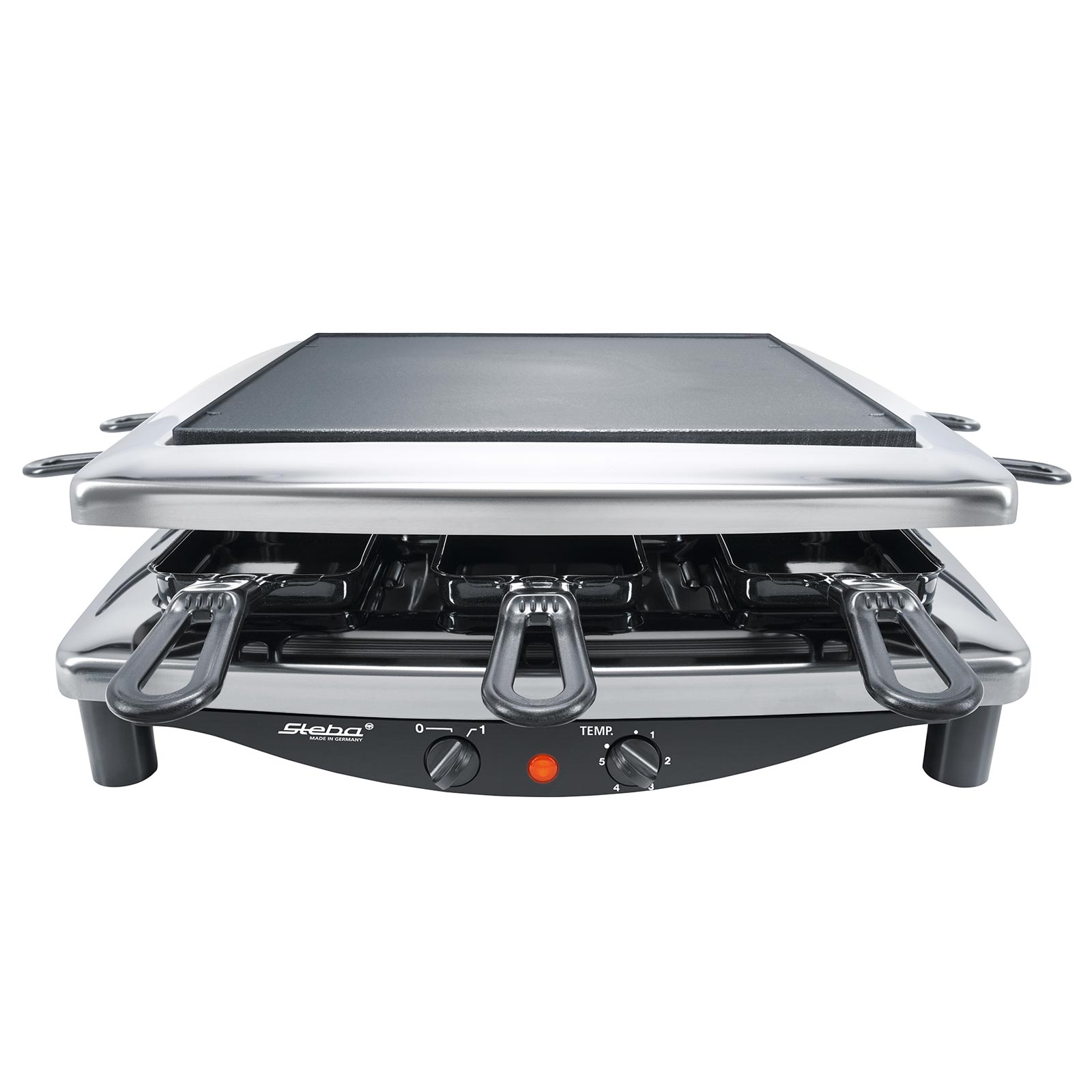 Raclette Grill RC3 chrome - PureNature