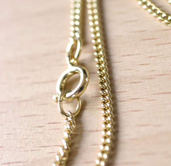 Chain Necklace for SOS Talisman Gold-plated