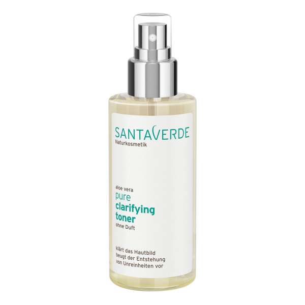 SantaVerde Pure Clarifying Toner: Organic Aloe Vera Facial Toner SantaVerde Pure Clarifying Toner: Organic Aloe Vera Facial Toner
