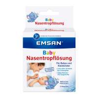 Emcur nasal drip solution baby & toddlers - for colds Emcur nasal drip solution baby & toddlers - for colds