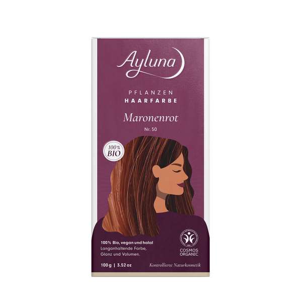 Ayluna chestnut red - natural hair color red dye without ammonia Ayluna chestnut red - natural hair color red dye without ammonia