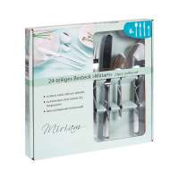 PureNature cutlery set 24 pieces, modern - in gift box PureNature cutlery set 24 pieces, modern - in gift box