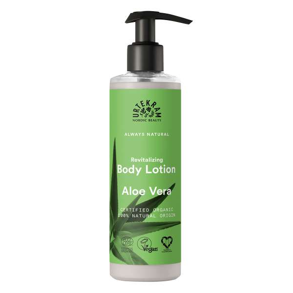 Urtekram Aloe Vera Body Lotion with Olive - without Mineral Oil, 250ml Urtekram Aloe Vera Body Lotion with Olive - without Mineral Oil, 250ml