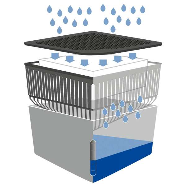 Room dehumidifier without electricity-Cube 1 kg,environmentally friendly design