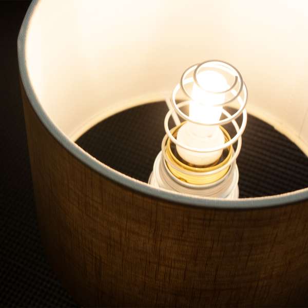 Table Lamp, made of beechwood, shielded