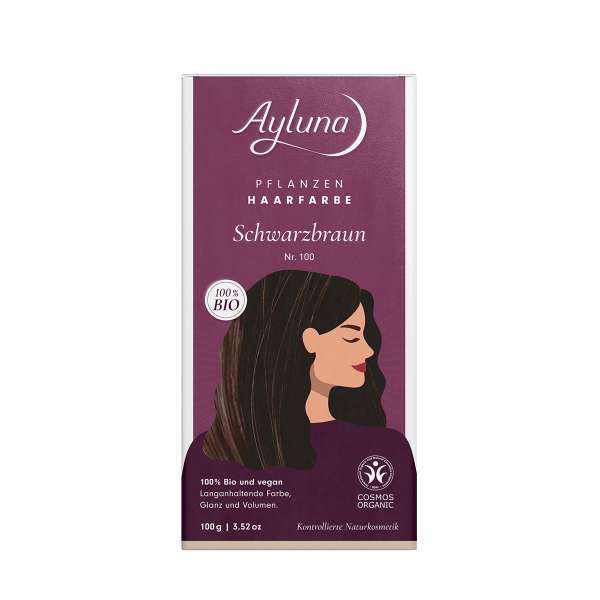 Ayluna black brown hair color without PPD and PTD Ayluna black brown hair color without PPD and PTD
