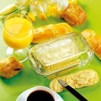 Preview: Glass Butter Dish Preview: Glass Butter Dish