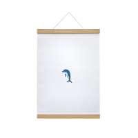 Side by Side picture rail wood oak for DIN A3 wall design Side by Side picture rail wood oak for DIN A3 wall design