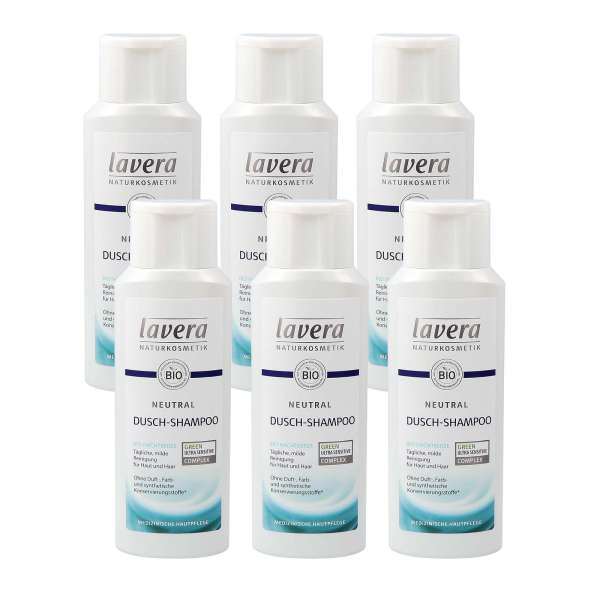 Lavera Neutral Shower Shampoo (6 x 200 ml) Lavera Neutral Shower Shampoo (6 x 200 ml)