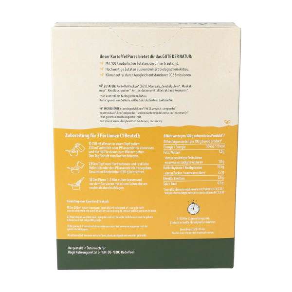 Organic Mashed Potatoes