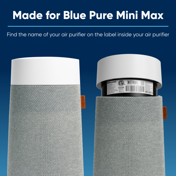 Blueair Blue Pure Mini Max AllergenBlock Replacement Filter with Carbon