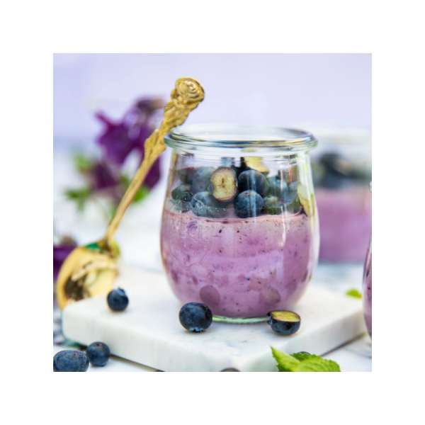 WECK 220 ml Tulip Jars with Glass Lids – Set of 12