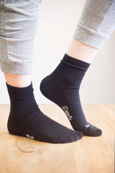 Living Crafts Spikes Unisex Organic Cotton Sports Socks
