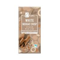 iChoc White Nougat Crisp - Vegan Chocolate with Croquant iChoc White Nougat Crisp - Vegan Chocolate with Croquant