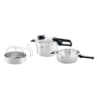Fissler pressure cooker set 2 pcs Vitavit Premium Fissler pressure cooker set 2 pcs Vitavit Premium