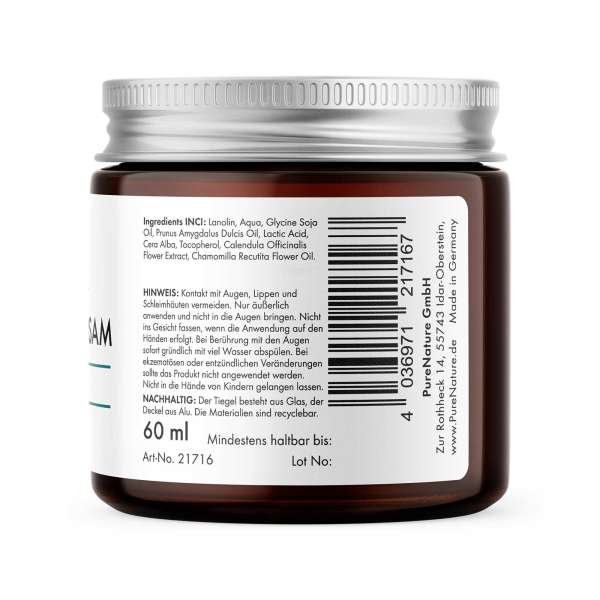 PureNature Hand and Foot Balm, 60 ml