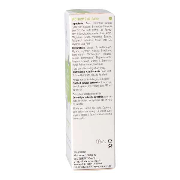 Zinc Ointment for Skin-Protection