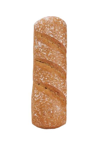 Rustic baguette baked in the oven gluten-free & fibre-rich