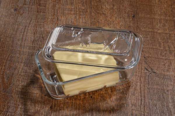 Glass Butter Dish