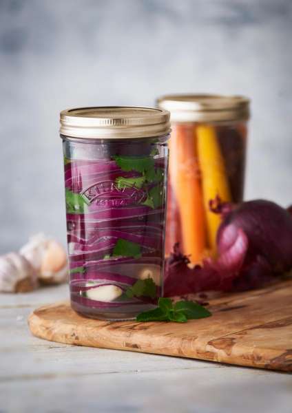 Kilner wide neck canning jar
