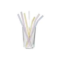 Preview: Tranquillo straw set 6 pieces, glass Preview: Tranquillo straw set 6 pieces, glass