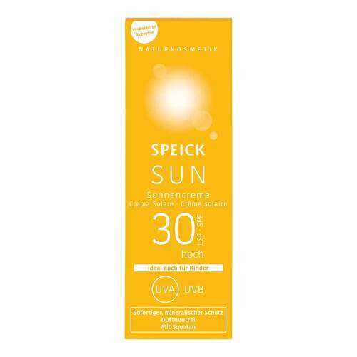 Speick Sun 30 - Sun cream without mineral oil