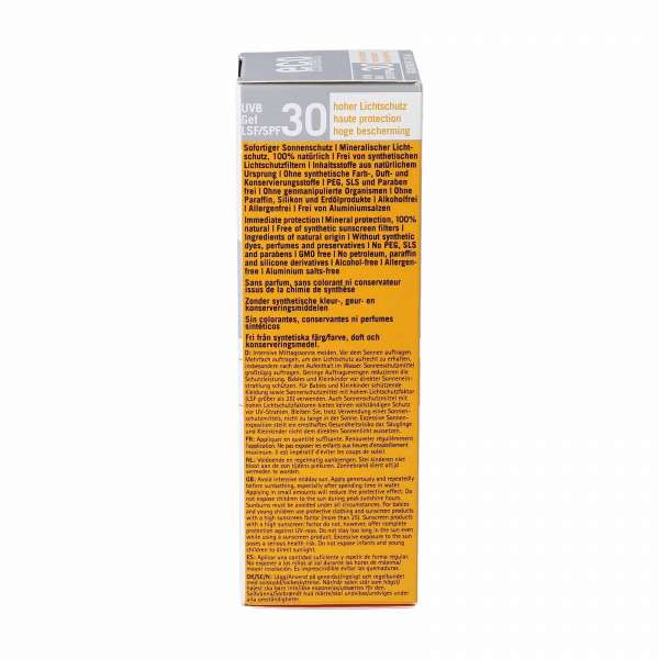 Eco Facial Sun Gel SPF 30 oil gel – mineral based sunscreen