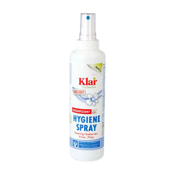 Disinfection spray without fragrances - Disinfection on the move Disinfection spray without fragrances - Disinfection on the move