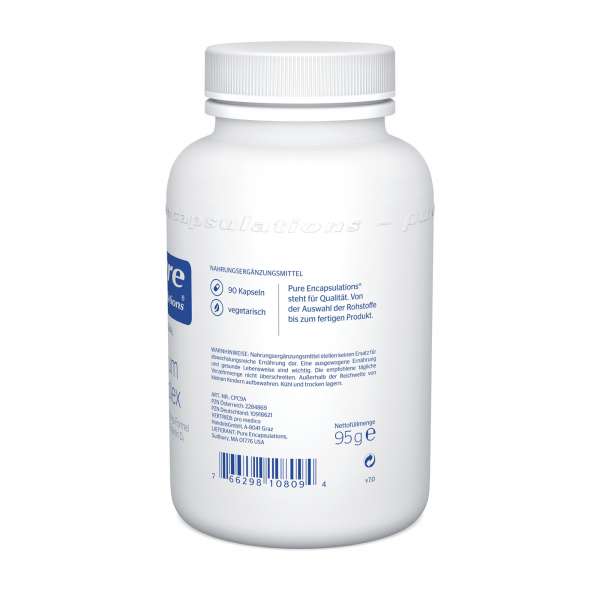 Pure Encapsulation Calcium Magnesium Vitamin D Complex - fructose-free