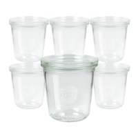 alarm clock jars 290 ml - 6 pieces economy pack - RR 80 with lid alarm clock jars 290 ml - 6 pieces economy pack - RR 80 with lid