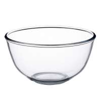 Mixing bowl, made of glass