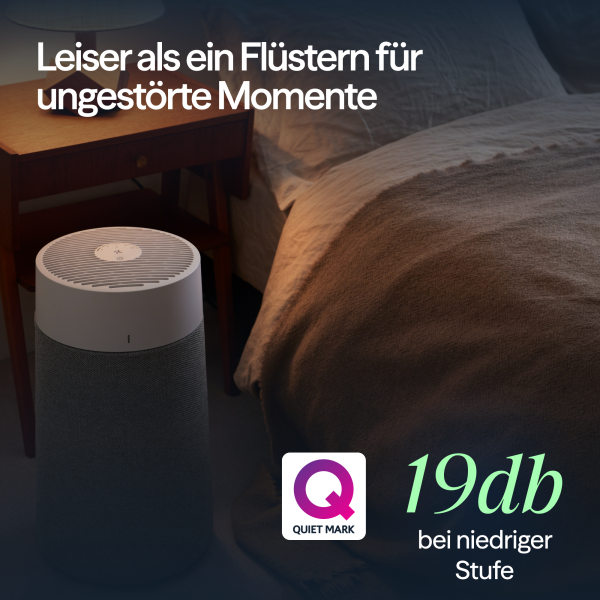 Blueair Classic 205 Air Purifier - Controlled Manually or via App