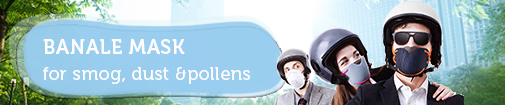 BANALE Pollution Face Mask