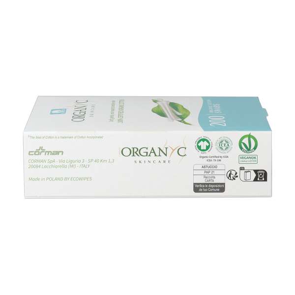 Buy Organic Cotton Swabs made of organic cotton with a paper shaft